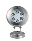 Đèn LED Spot 6W có giá đỡ bằng thép không gỉ có thể điều chỉnh góc hoạt động trong hồ bơi