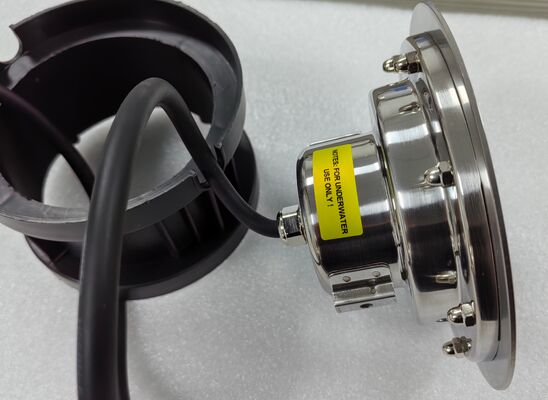 RGB đổi màu đèn LED hồ bơi IP68 chống nước với góc chùm 60 độ Giải pháp chiếu sáng dưới nước