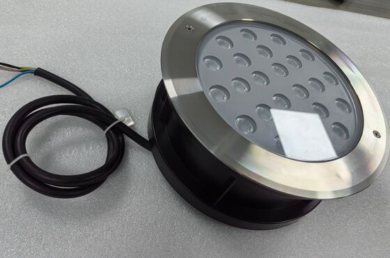 Điện vào tắt DMX Dali điều khiển từ xa đèn LED hồ bơi 24 đến 48W Phạm vi nhiệt độ 20 ° C đến 45 ° C Năng lượng Và lâu dài