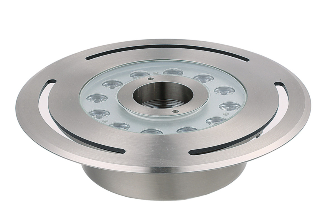 Đèn suối LED 12W đa màu chống nước IP68 Đánh giá DC24V