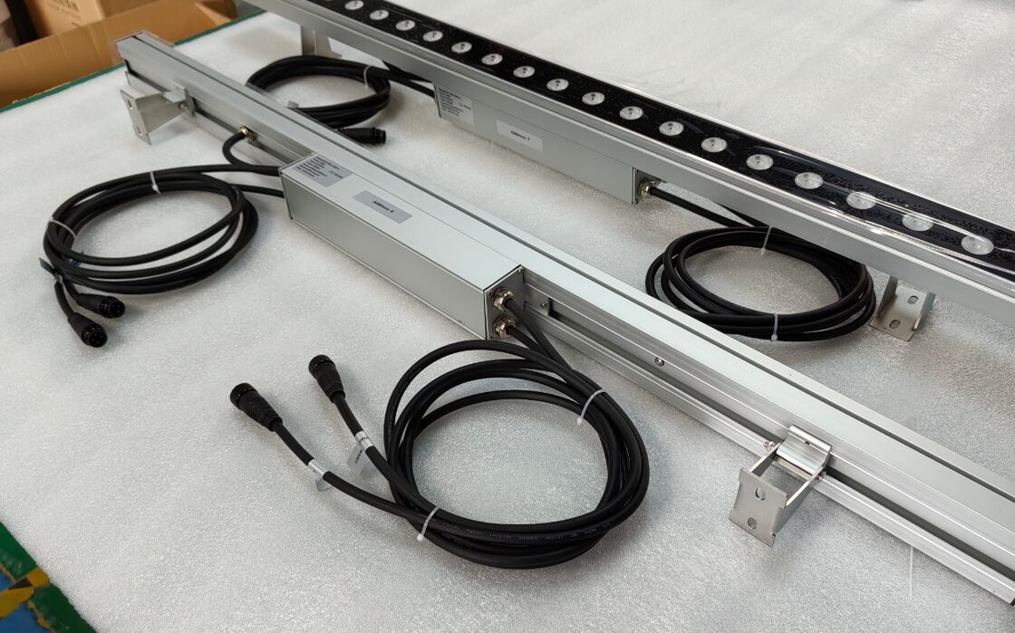 Thời gian bảo hành 3 năm Đèn LED Máy giặt tường Hợp kim nhôm 1m Chiều dài và Giải pháp chiếu sáng cho ánh sáng mặt tiền kiến trúc