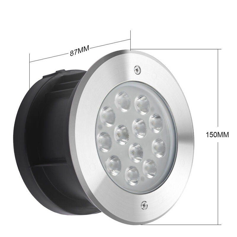 Đèn LED hồ bơi 150mmx88mm RGBW Đa màu Sắc Thiết kế dễ lắp đặt và hiệu suất bền lâu