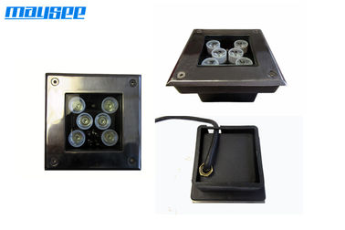 Energy Saving Square 6w RGB WIFI Outdoor LED under Ground Lights For Garden